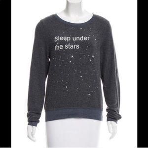 Wildfox Sleep Under the Stars Sweater Top BBJ EUC